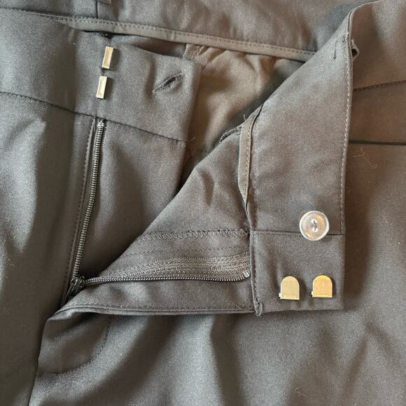 Eloquii Pants High Rise Black Stretch Trousers Plus Size 20S‎ Pockets Career NWT - Picture 5 of 12